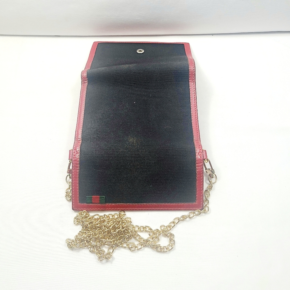 Gucci Canvas Leather Wallet On Chai - Picture 5 of 6